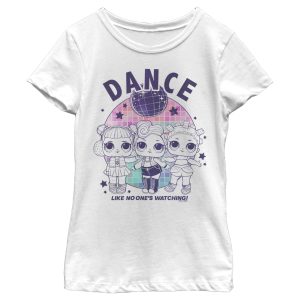 Girl_s L.O.L Surprise Disco Dance Like No One_s Watching T-Shirt