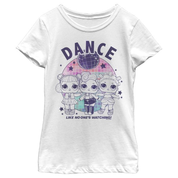 Girl_s L.O.L Surprise Disco Dance Like No One_s Watching T-Shirt