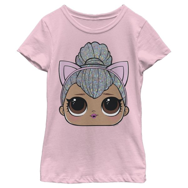 Girl_s L.O.L Surprise Kitty Queen Cat Ears T-Shirt