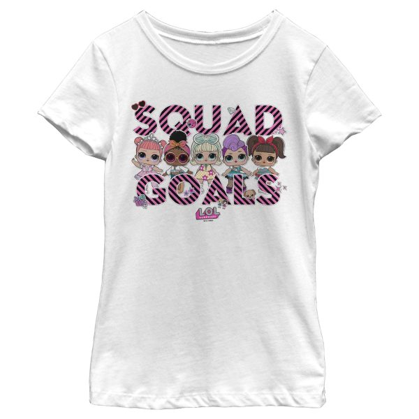 Girl_s L.O.L Surprise Squad Goal Stripes T-Shirt