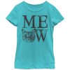 Girl_s Lost Gods Cat Meow T-Shirt