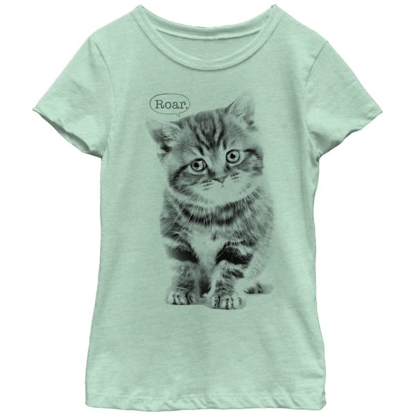 Girl_s Lost Gods Cat Roar T-Shirt