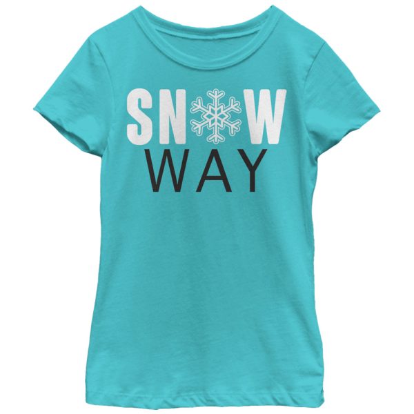 Girl_s Lost Gods Christmas Snow Way T-Shirt