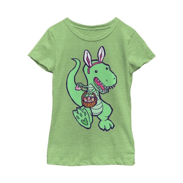 Girl_s Lost Gods Easter Dinosaur T-Shirt