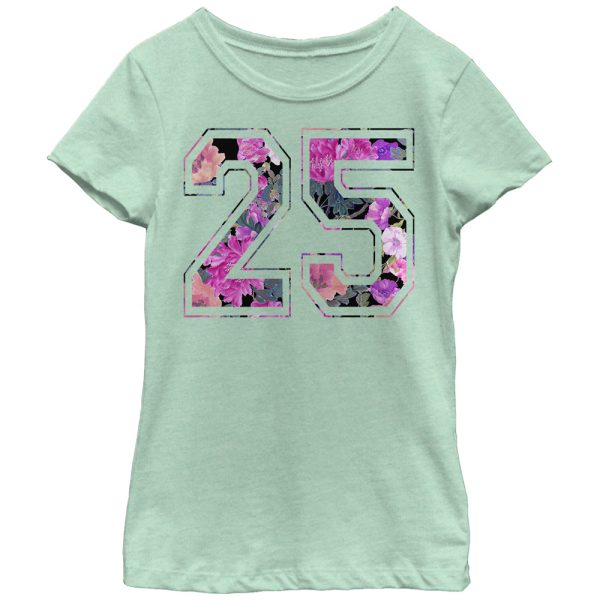 Girl_s Lost Gods Floral Print 25 T-Shirt