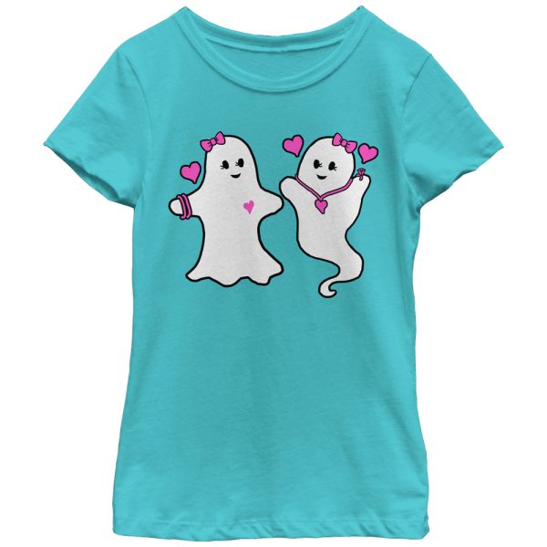 Girl_s Lost Gods Halloween Fashion Forward Ghosts T-Shirt