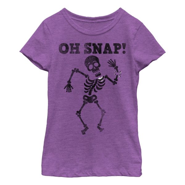 Girl_s Lost Gods Halloween Oh Snap Skeleton T-Shirt