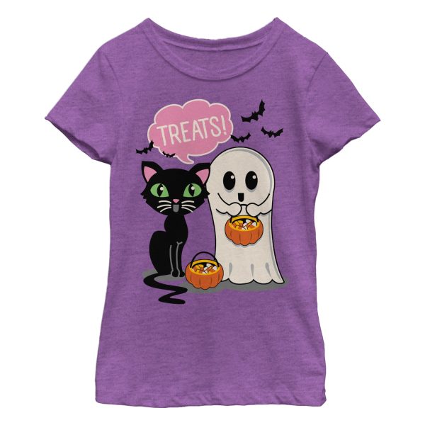 Girl_s Lost Gods Halloween Treat Friends T-Shirt