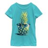 Girl_s Lost Gods Pineapple Sunglasses T-Shirt