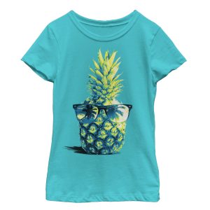 Girl_s Lost Gods Pineapple Sunglasses T-Shirt