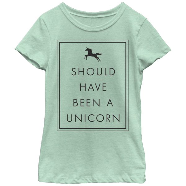 Girl_s Lost Gods Should Have Been a Unicorn T-Shirt