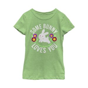Girl_s Lost Gods Some Easter Bunny Loves You T-Shirt