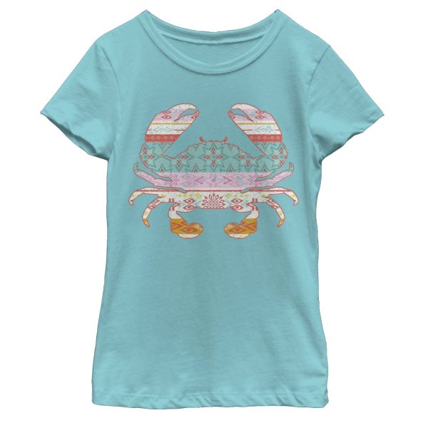 Girl_s Lost Gods Tribal Crab Print T-Shirt