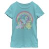 Girl_s My Little Pony Retro Rainbow Friends T-Shirt