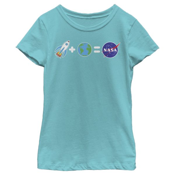 Girl_s NASA Emoji Space Equation T-Shirt