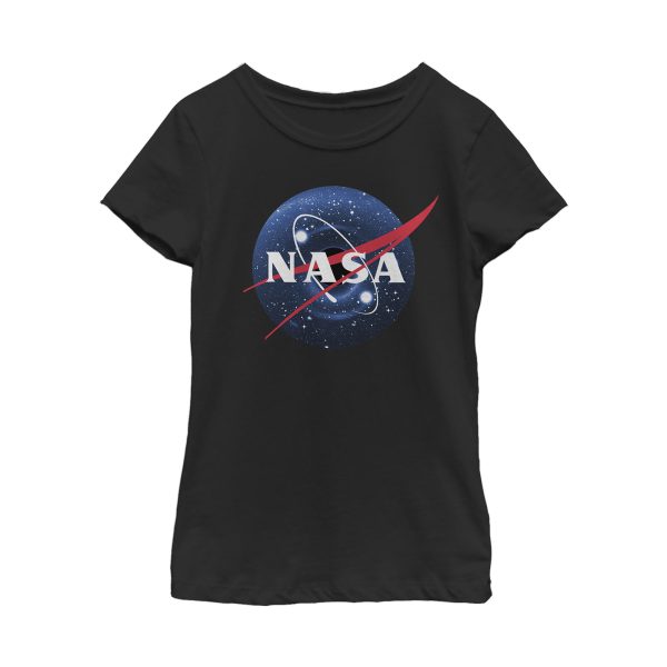 Girl_s NASA Hole Logo T-Shirt