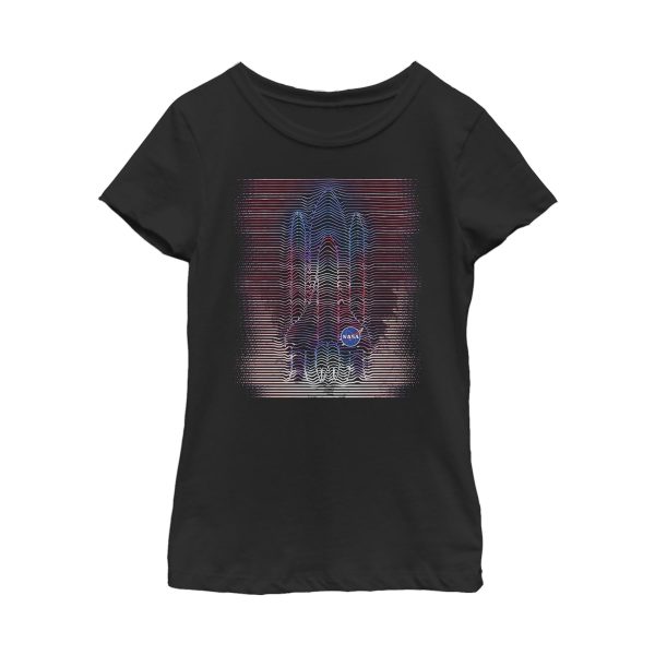 Girl_s NASA Sound Vibration Logo T-Shirt