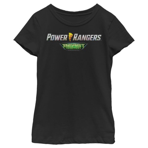 Girl_s Power Rangers Beast Morphers Logo T-Shirt