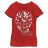 Girl_s Power Rangers Geometric Ranger Helmet T-Shirt