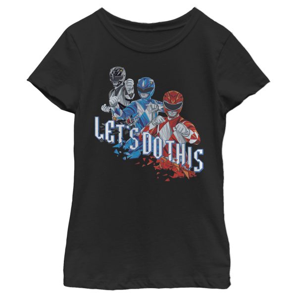 Girl_s Power Rangers Let_s Do This Team T-Shirt