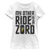 Girl_s Power Rangers Other Ride is a Zord T-Shirt