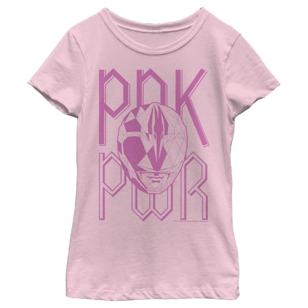 Girl_s Power Rangers Power Text T-Shirt