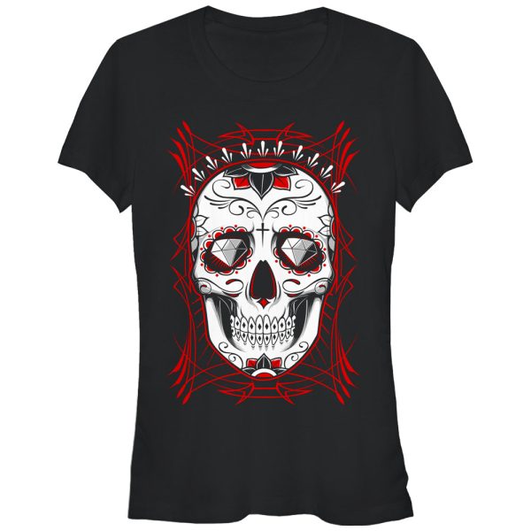 Junior_s Aztlan Diamond Sugar Skull T-Shirt