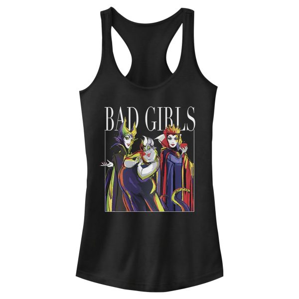 Junior_s Disney Princesses Artistic Bad Girl Racerback Tank Top