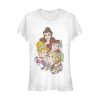 Junior_s Disney Princesses Artistic Portrait T-Shirt