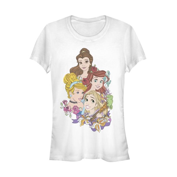 Junior_s Disney Princesses Artistic Portrait T-Shirt