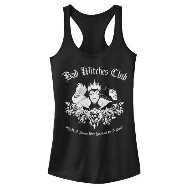 Junior_s Disney Princesses Bad Witches Club Racerback Tank Top