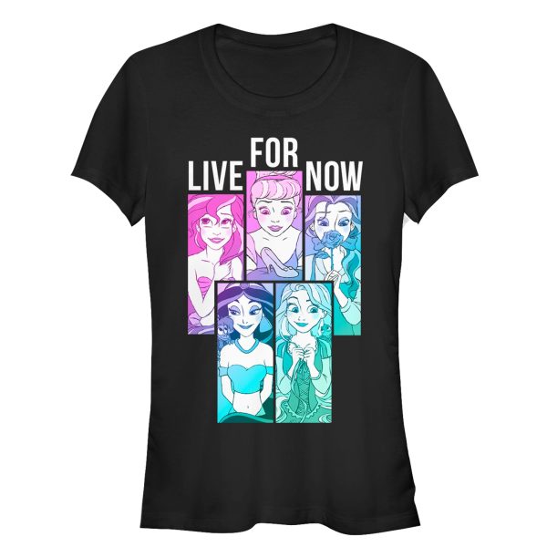 Junior_s Disney Princesses Live for Now T-Shirt