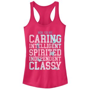 Junior_s Disney Princesses Mom You Are Everything Racerback Tank Top