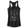 Junior_s Fender Guitar Chart Racerback Tank Top