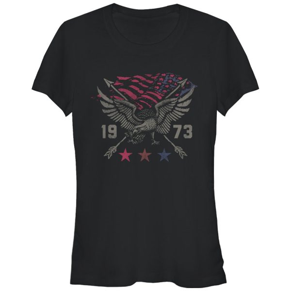 Junior_s Lost Gods 1973 Eagle American Flag T-Shirt