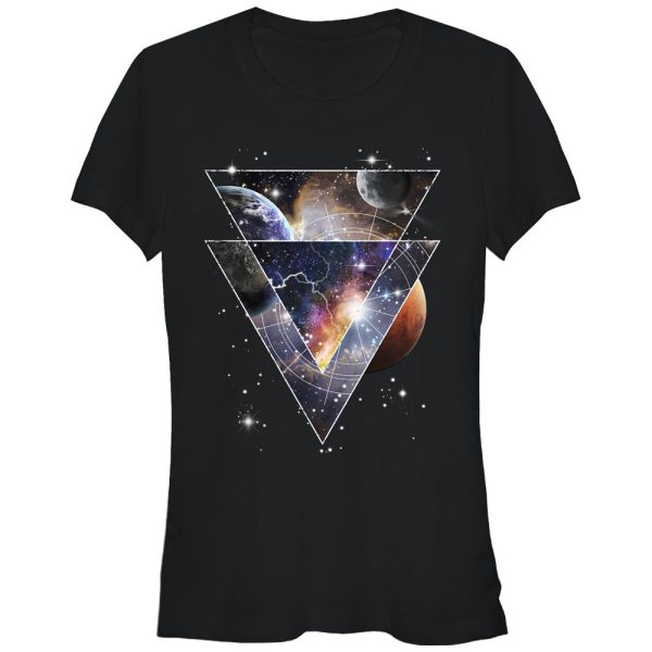 Junior_s Lost Gods Astro Space Triangles T-Shirt