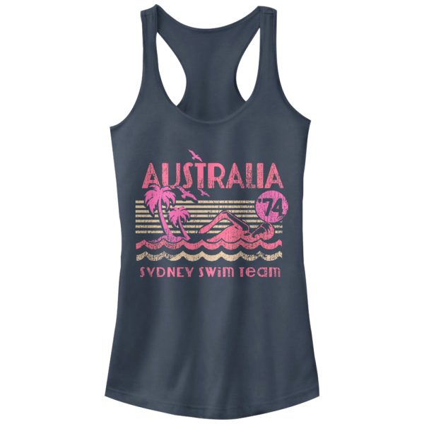 Junior_s Lost Gods Australia Swim Team Racerback Tank Top