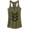 Junior_s Lost Gods Chevron Print Racerback Tank Top