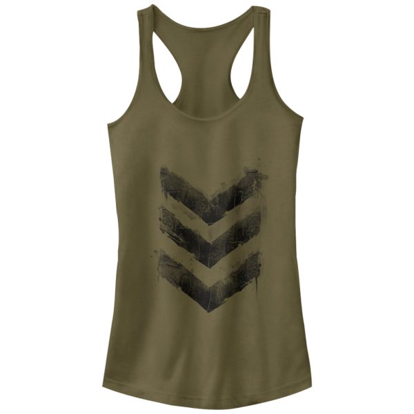 Junior_s Lost Gods Chevron Print Racerback Tank Top