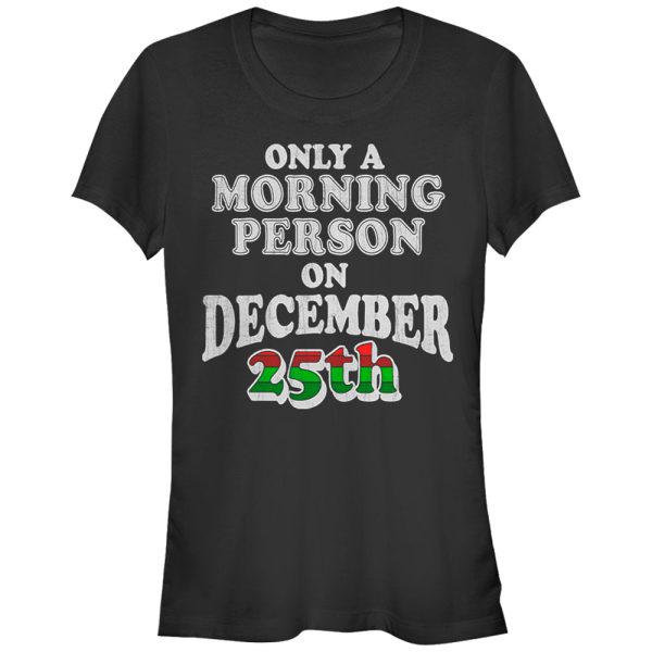 Junior_s Lost Gods Christmas Morning Person T-Shirt