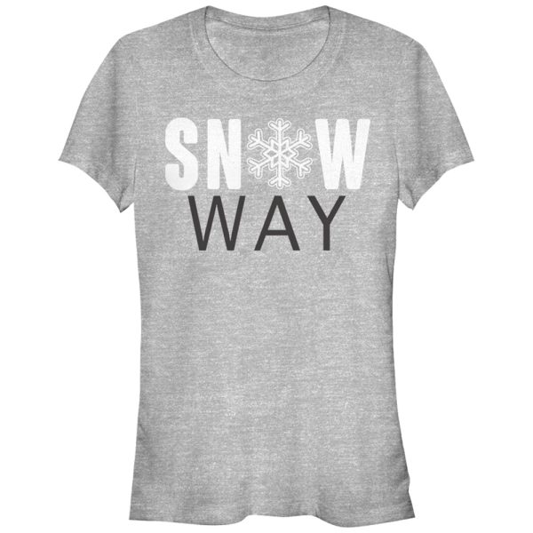 Junior_s Lost Gods Christmas Snow Way T-Shirt