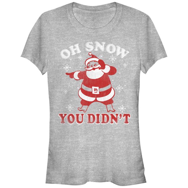 Junior_s Lost Gods Christmas Snow You Didn_t T-Shirt