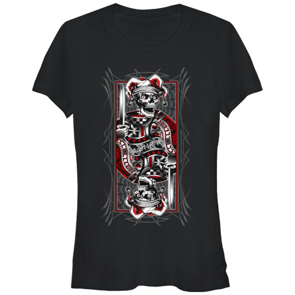 Junior_s Lost Gods Death Joker Playing Card T-Shirt