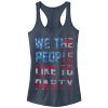Junior_s Lost Gods Fourth of July People Like to Party Racerback Tank Top