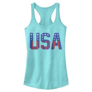 Junior_s Lost Gods Fourth of July Team USA Racerback Tank Top