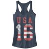 Junior_s Lost Gods Fourth of July USA 16 Racerback Tank Top