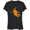 Junior_s Lost Gods Halloween Witch on a Broomstick T-Shirt