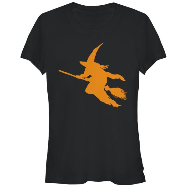 Junior_s Lost Gods Halloween Witch on a Broomstick T-Shirt