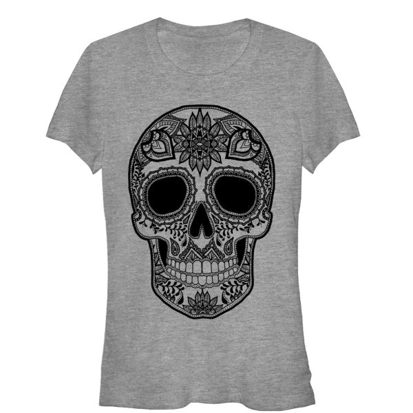 Junior_s Lost Gods Henna Print Skull T-Shirt