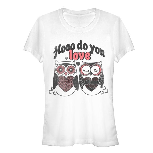 Junior_s Lost Gods Hooo Do You Love Owls T-Shirt